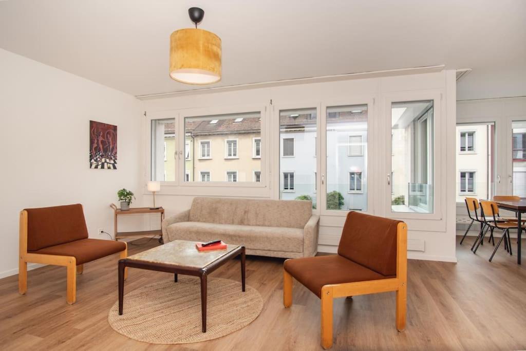 Spacious Apartment Next To Rhine บาเซิล ภายนอก รูปภาพ